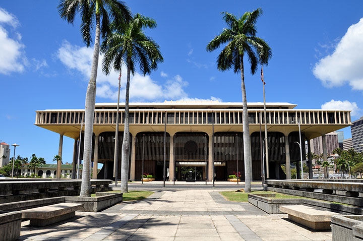 Hawaii state capitol building