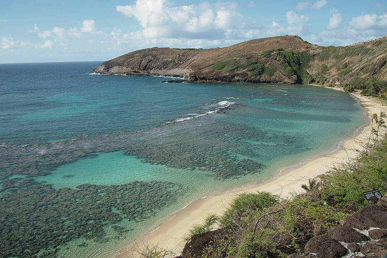 Hanauma Bay offers world-class snorkeling on Oahu.